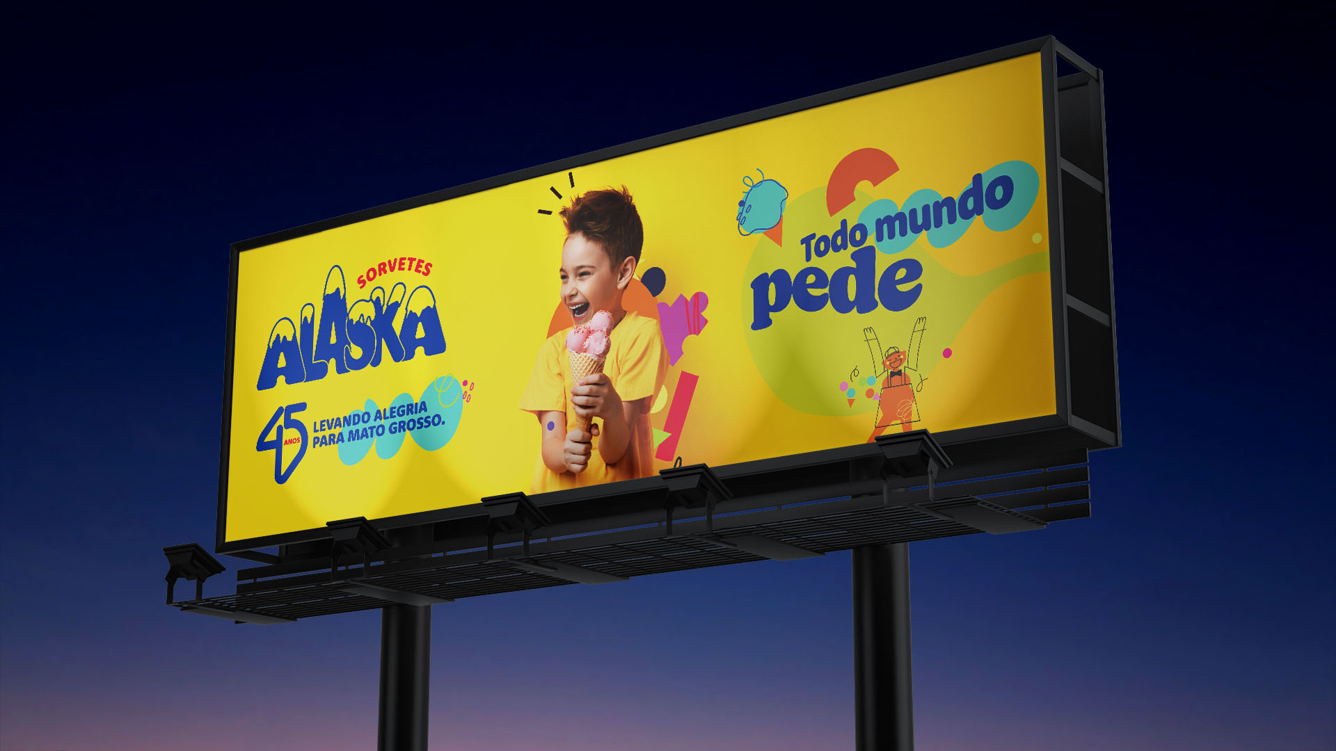 Campanha 45 anos - Alaska